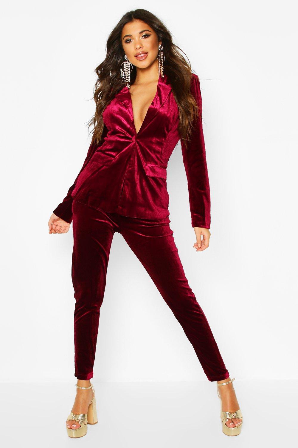 Red Velvet Suit Womens Online Shop, UP TO 64% OFF | www.aramanatural.es