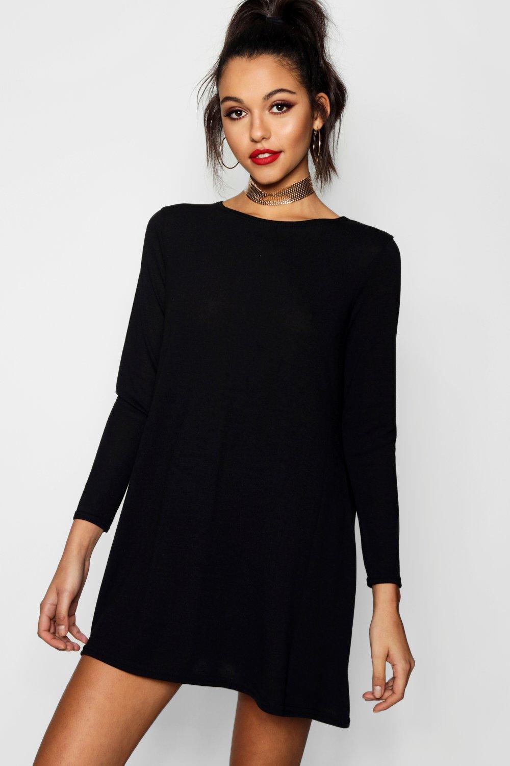 boohoo swing dress