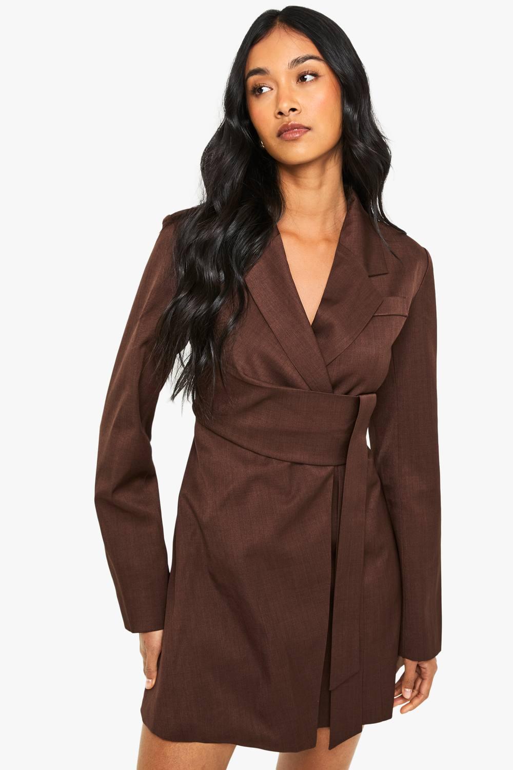 Designer Brown Blazer Dresses for Women - Up to 76% off | Lyst Designer Brown Blazer Dresses for Women - Up to 76% off | Lyst