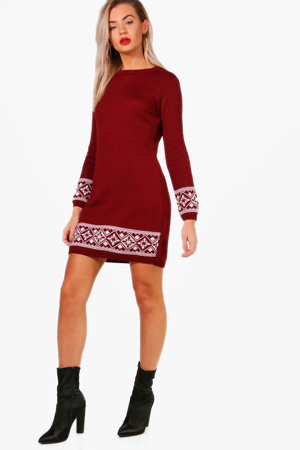 christmas jumper dress