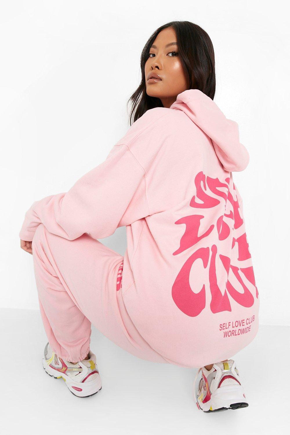 Boohoo Petite Self Love Club Printed 