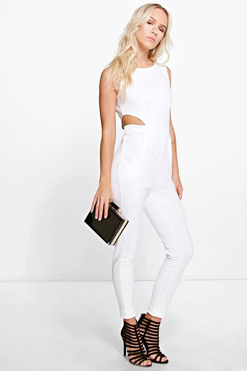 side cut jumpsuit