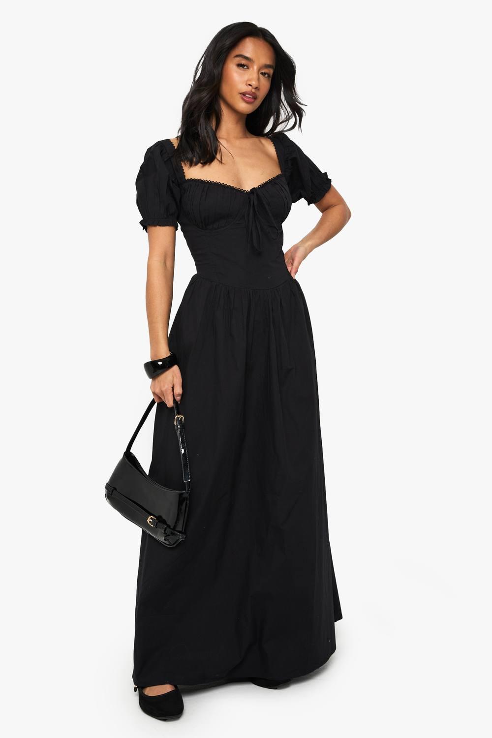 black milk maid dress Amazon.com: Qhecomce Women Corset Dress Sleeveless Milkmaid Dress Summer Bustier Dress Sexy Cottagecore Dress Midi Dresses with Pockets (C-Black Corset, Small) : Clothing, Shoes & Jewelry