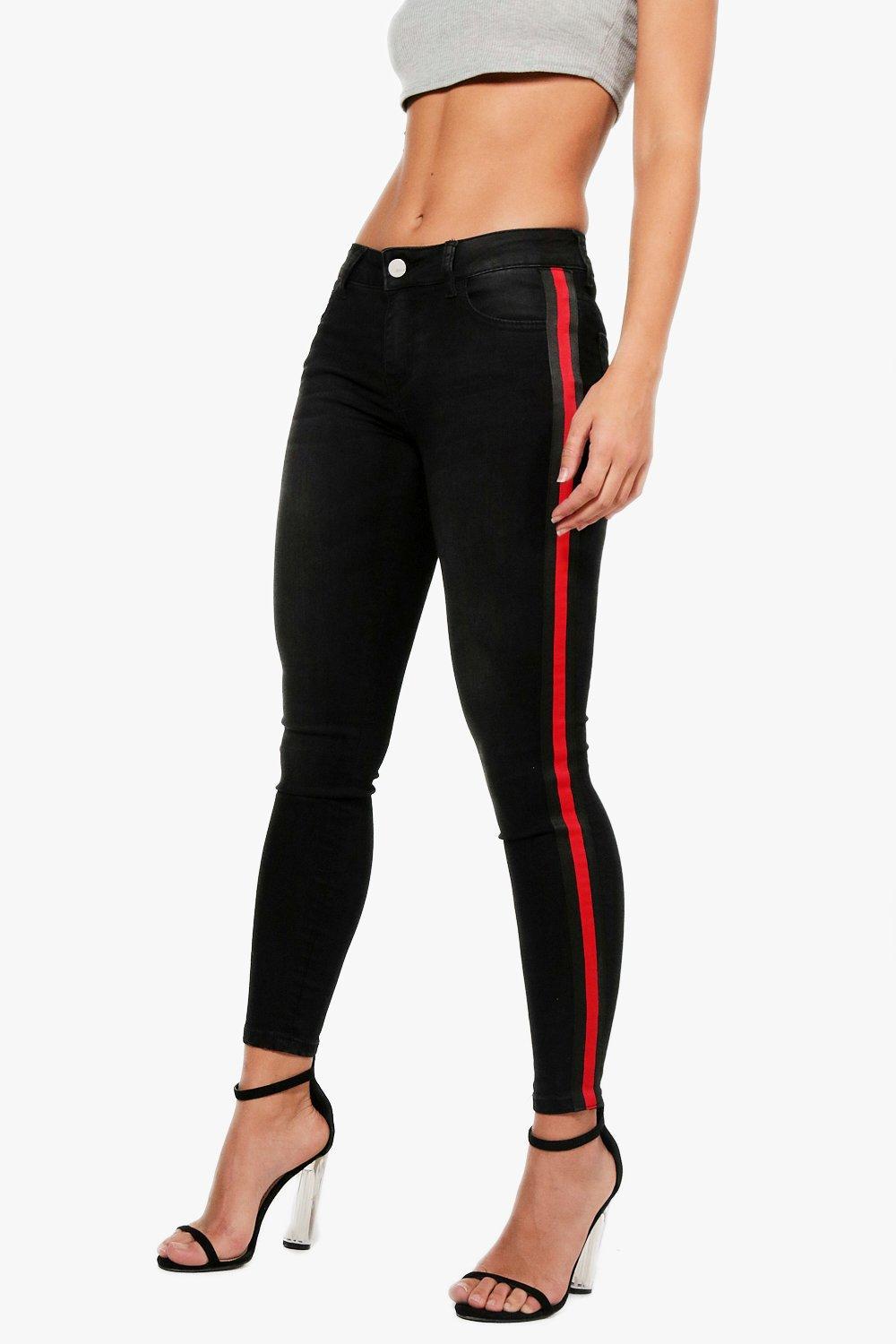 sport stripe jeans