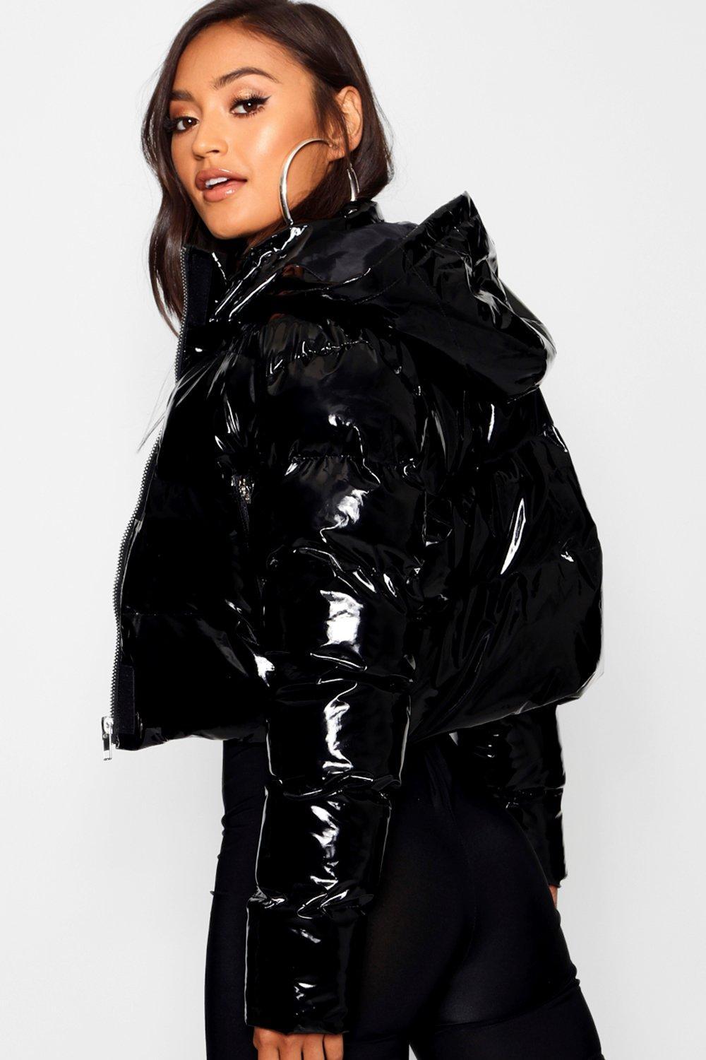 petite hooded jacket