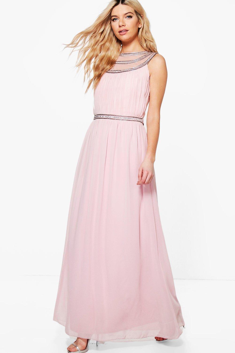 lilah rose plunge maxi dress
