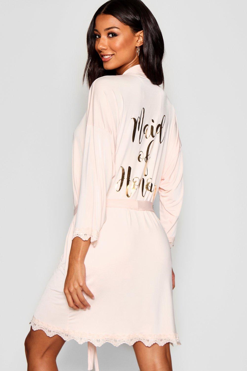 boohoo mother of the bride robe