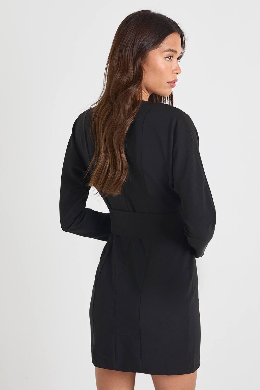 bust detail blouson sleeve skater dress Buy Boohoo Bust Detail Blouson Sleeves Skater Dress In Red