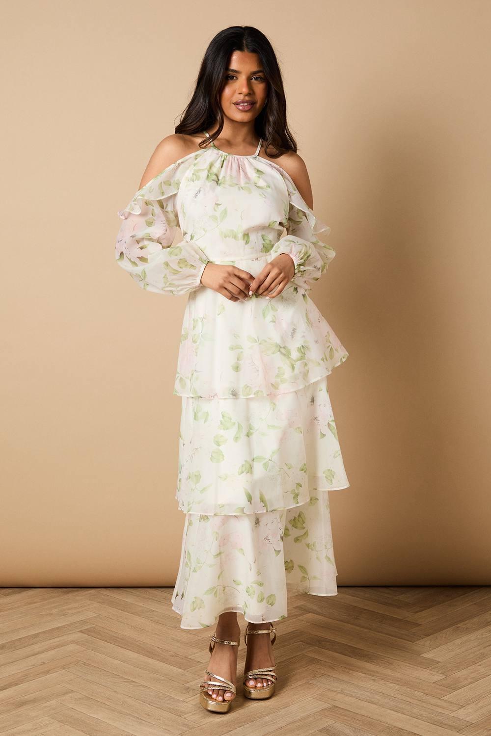 chinese dress ladies NY Collection Plus Petite Plus Size Cold Shoulder Maxi Dress  USAFashion