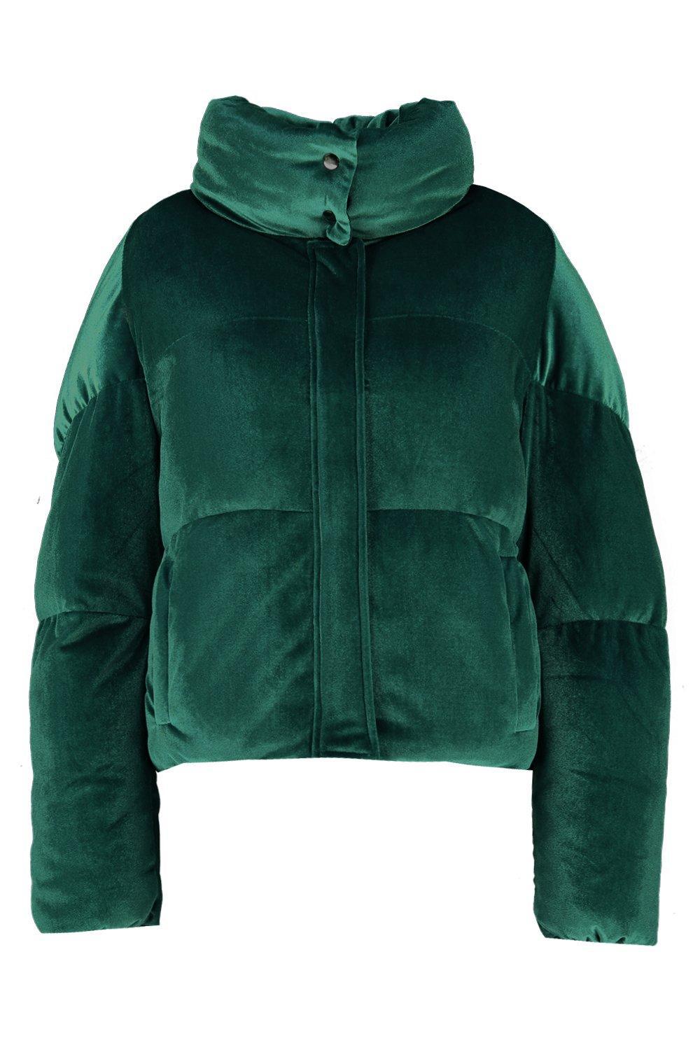 boohoo green jacket