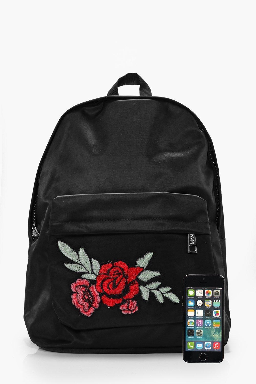 black rose backpack