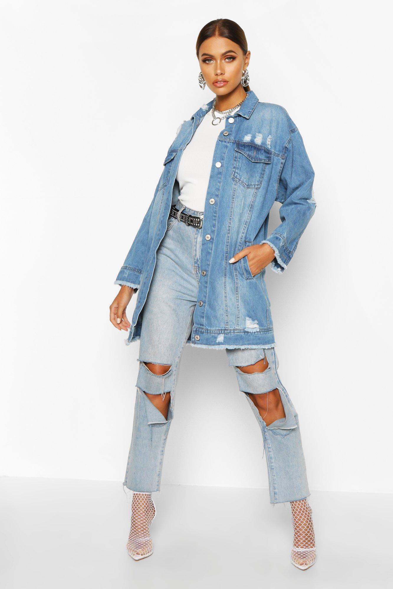 boohoo jean jacket