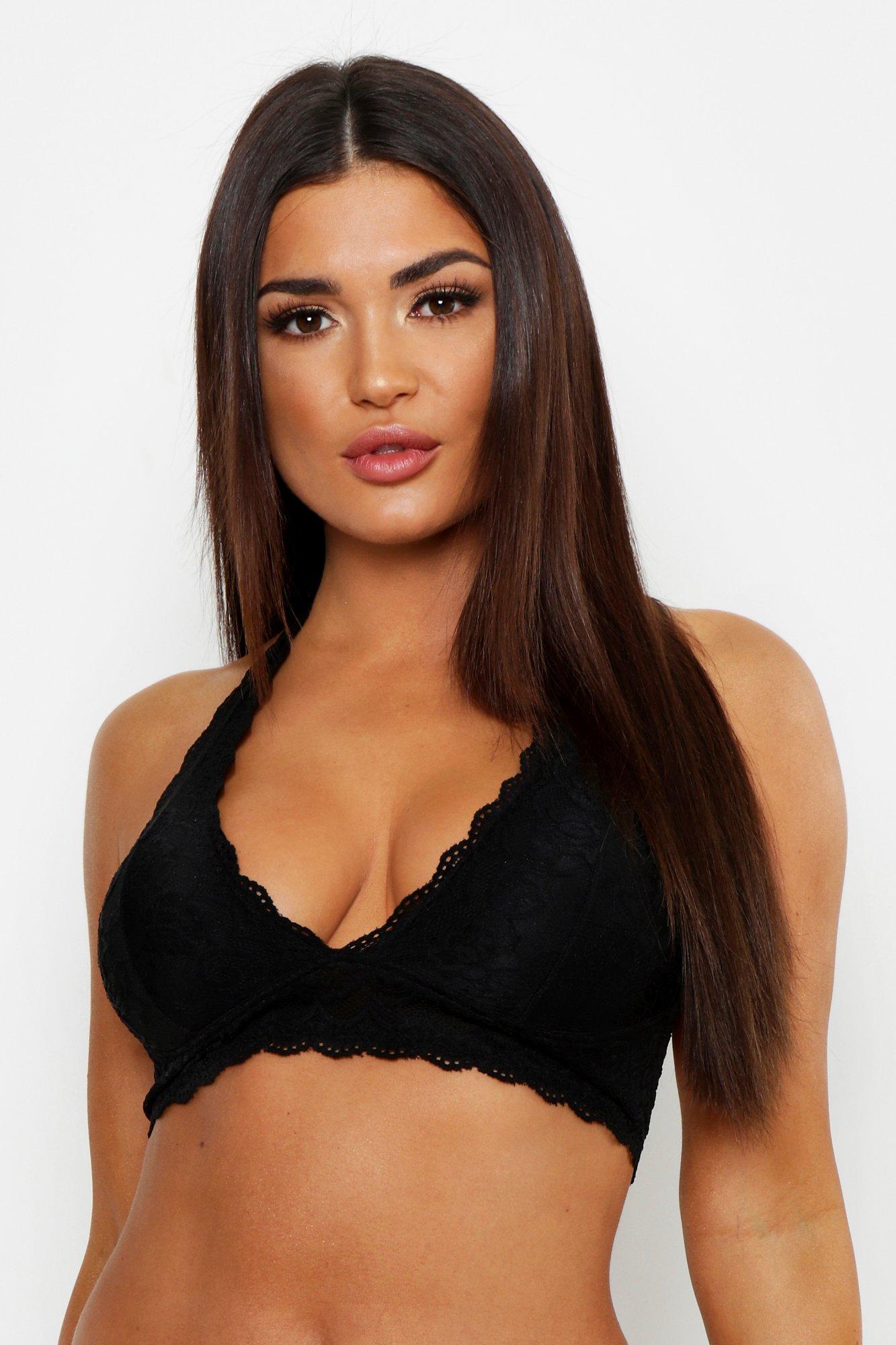 lace bralette boohoo