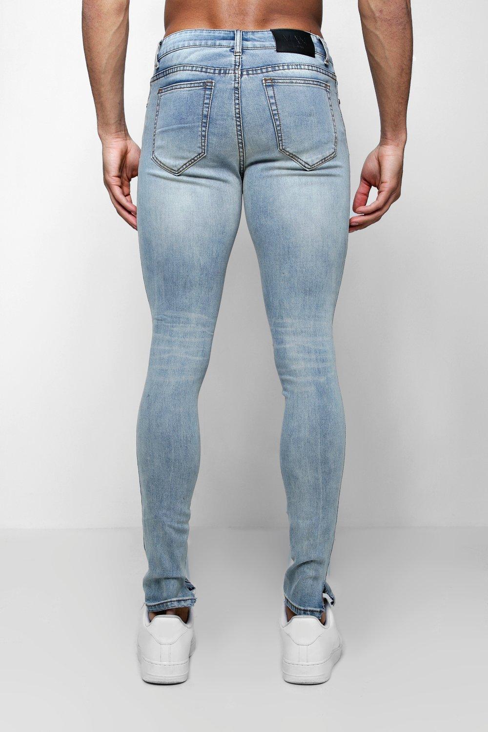 boohoo spray on skinny jeans