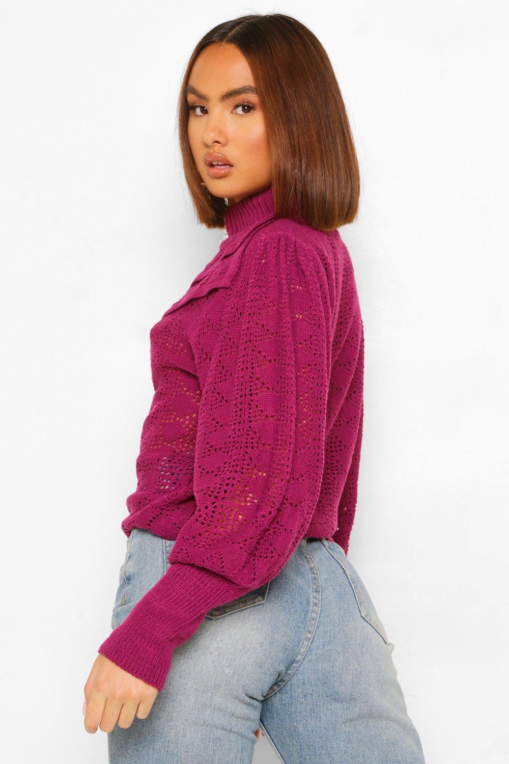 boohoo purple hoodie