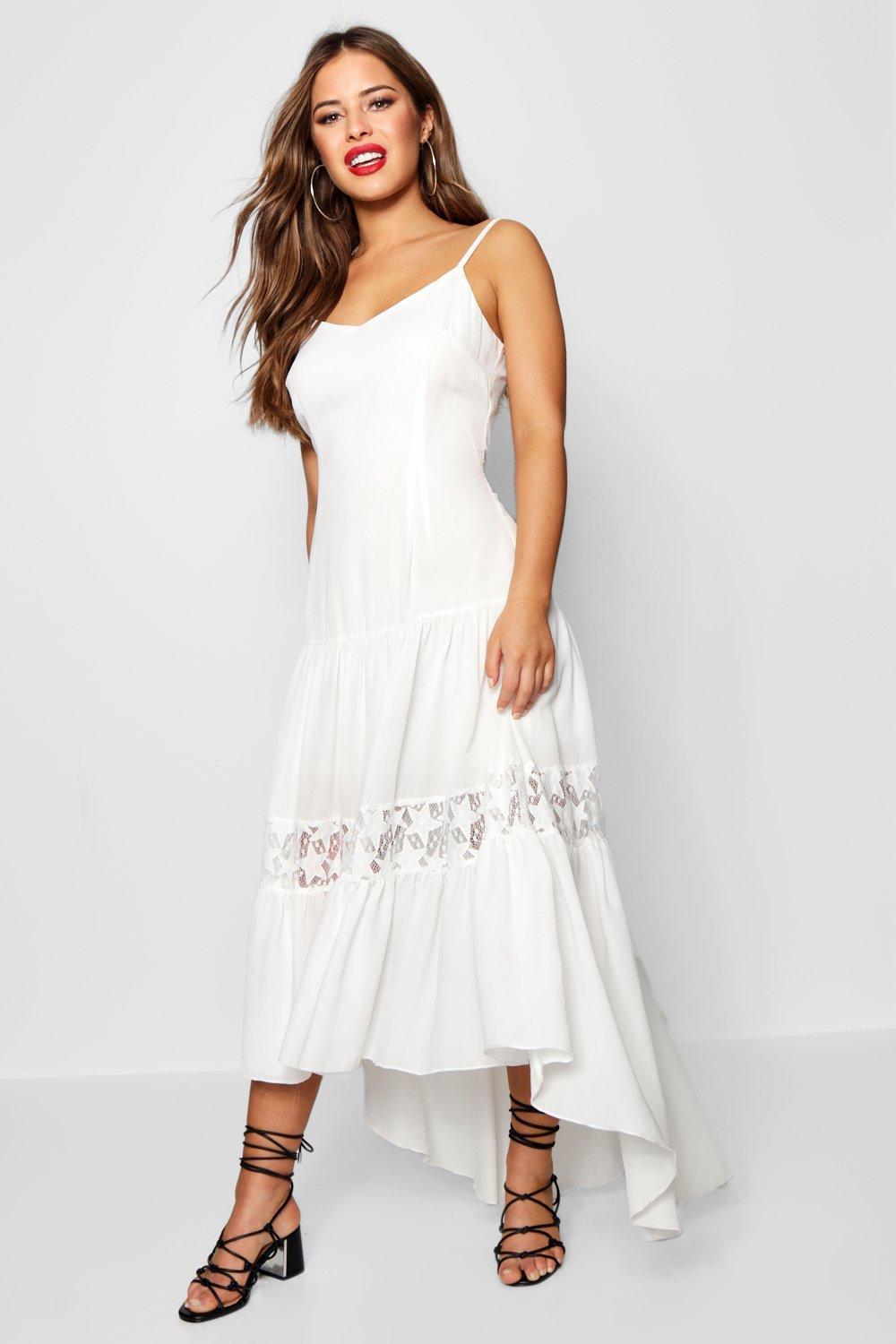 drop waist dress boohoo