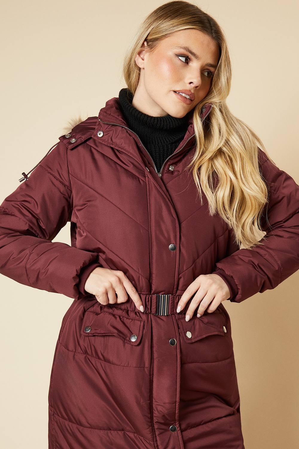 Womens Coats Dorothy Perkins Belted Coat Dorothy Perkins Women's