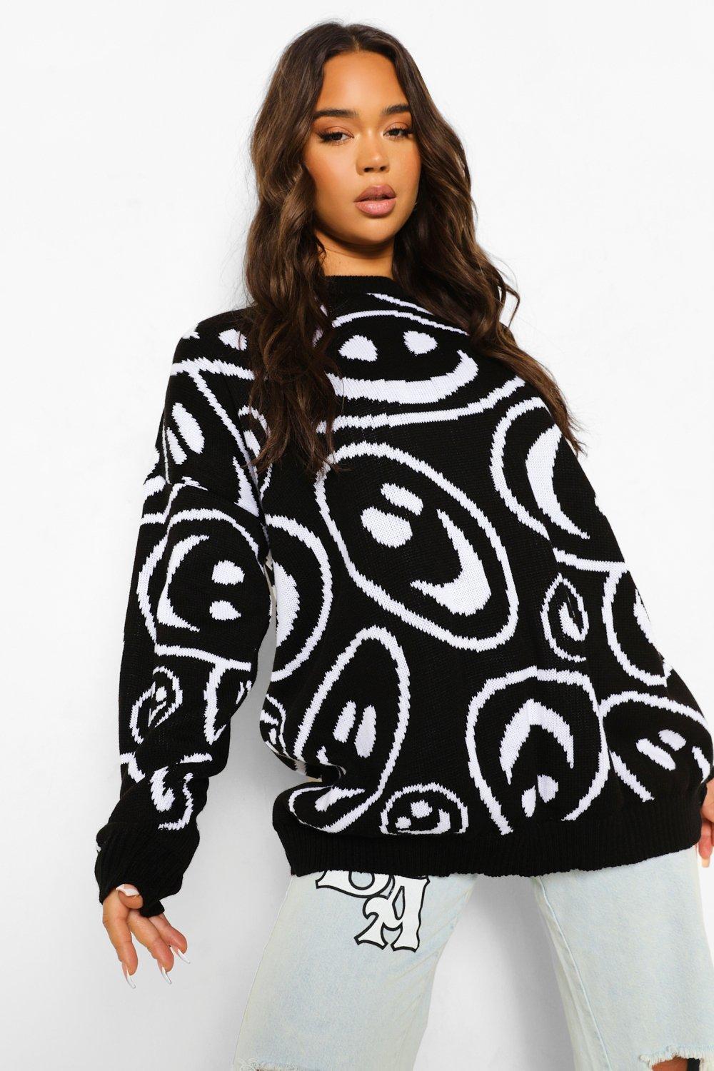 Boohoo oversized sweater Clearance