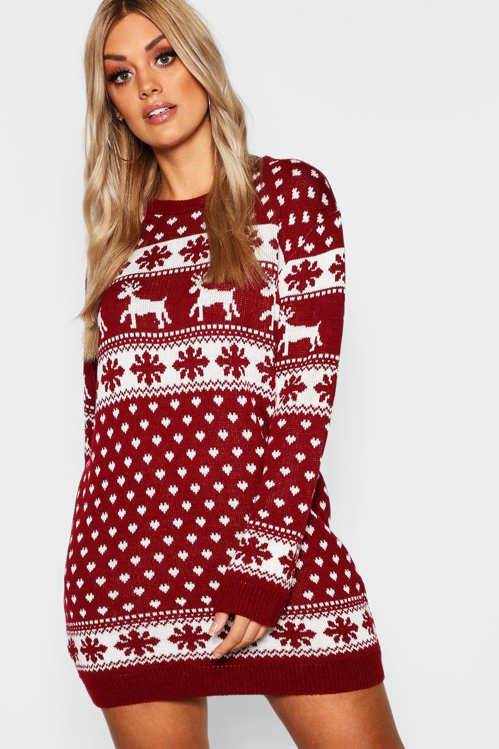 christmas jumper dress next