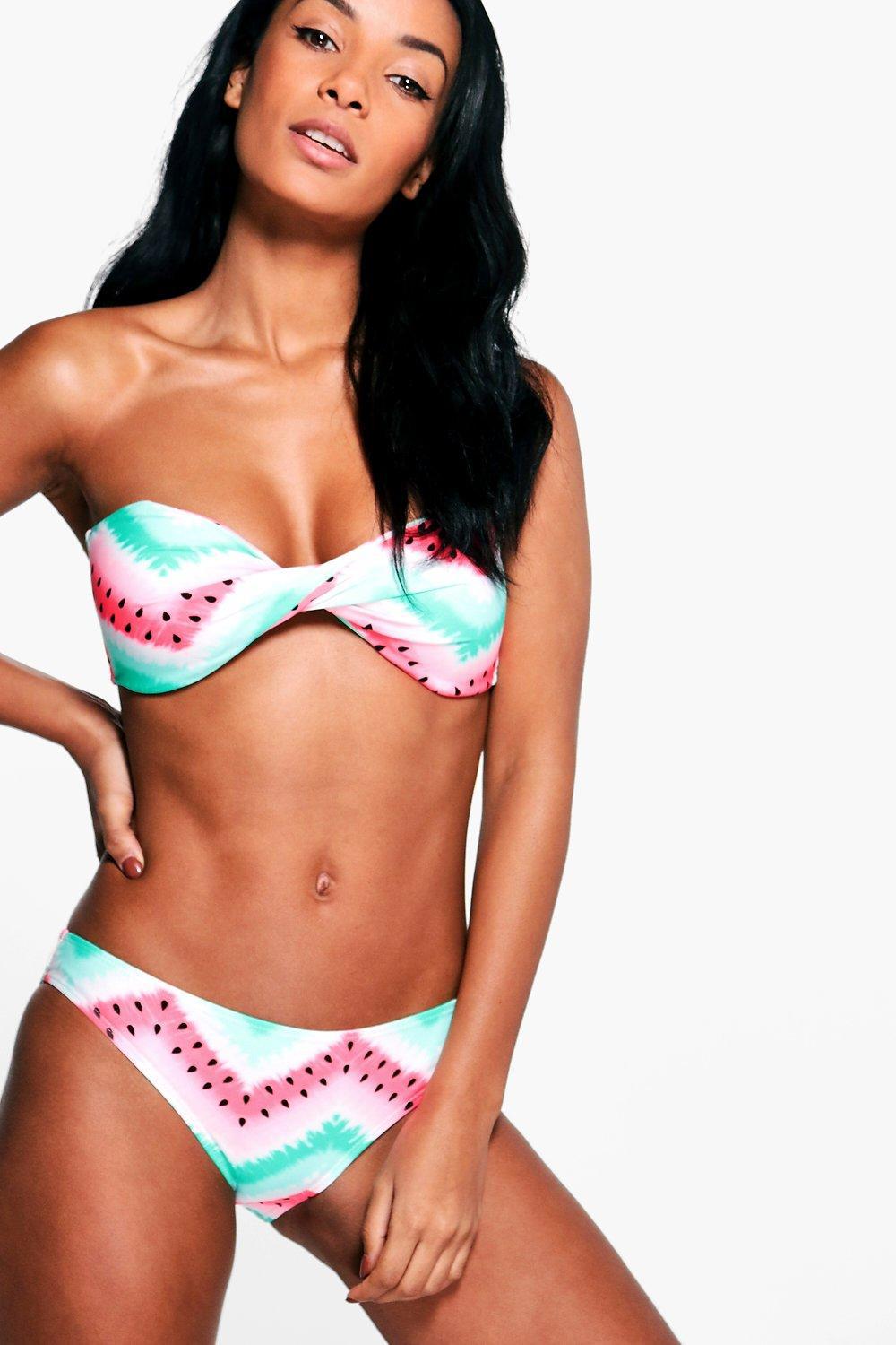 boohoo watermelon bikini