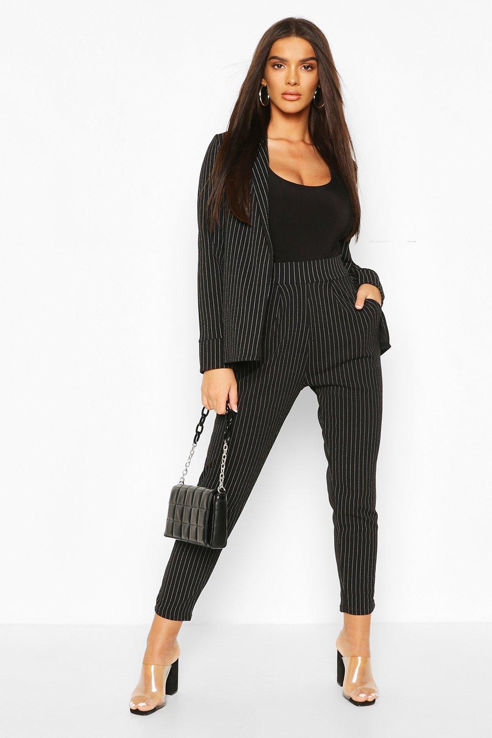 tailored pants suit