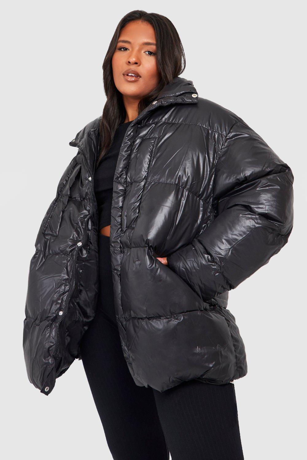 Oversized Puffer Jacket - Luxury Black