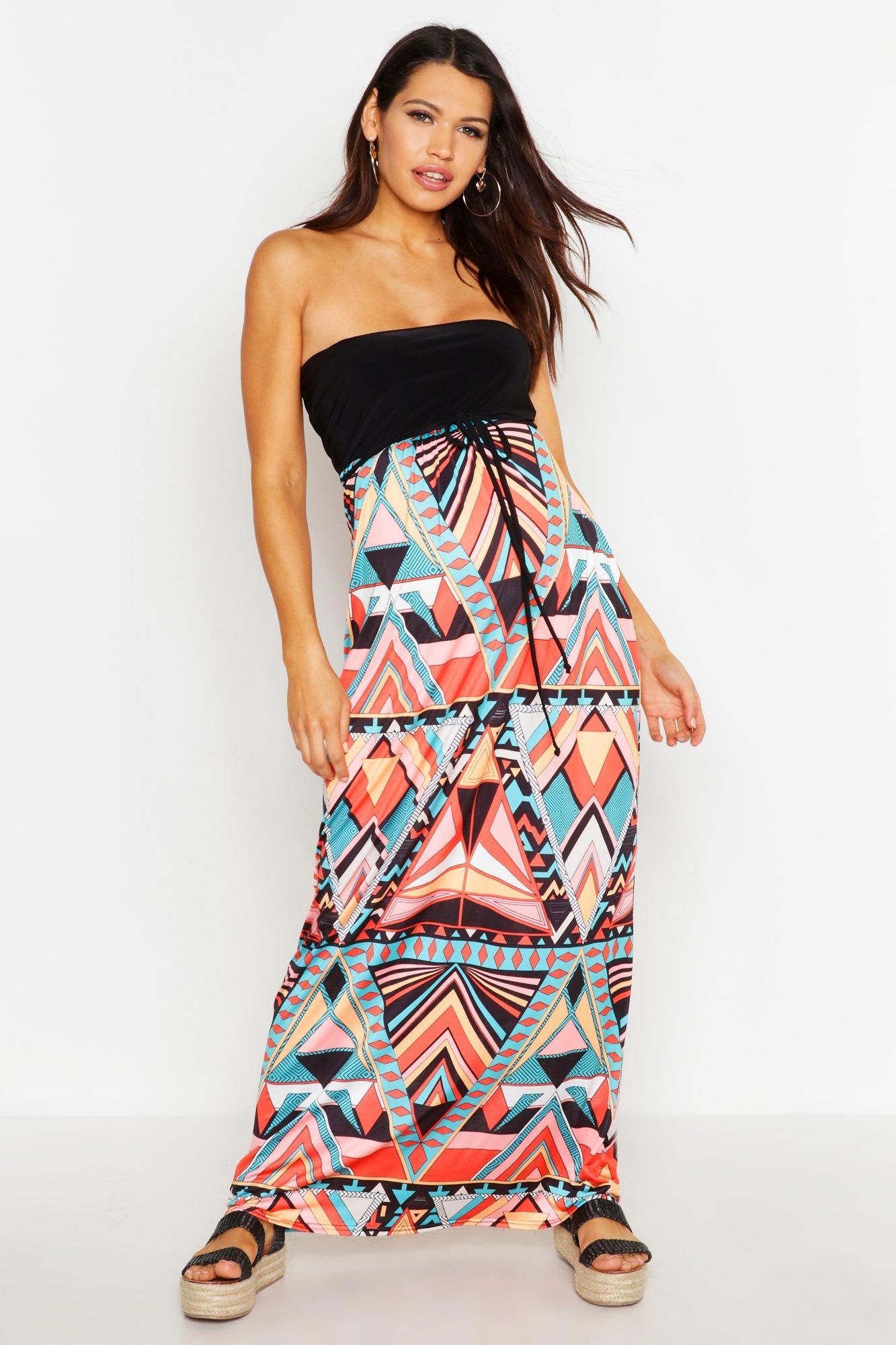 boohoo maternity maxi dress