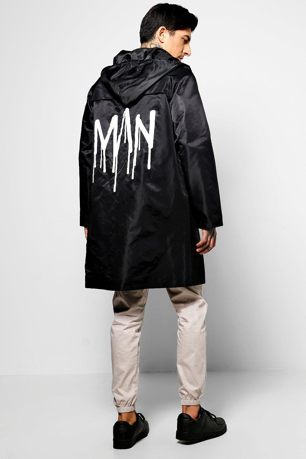 cagoule black hoodie jacket