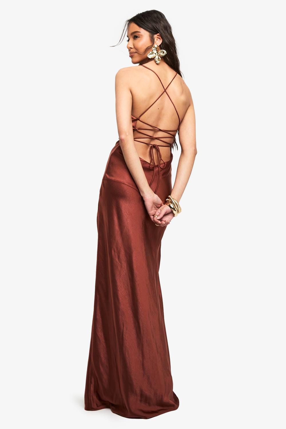 brown slip dress maxi Endless Sunday Maxi Dress main image 1