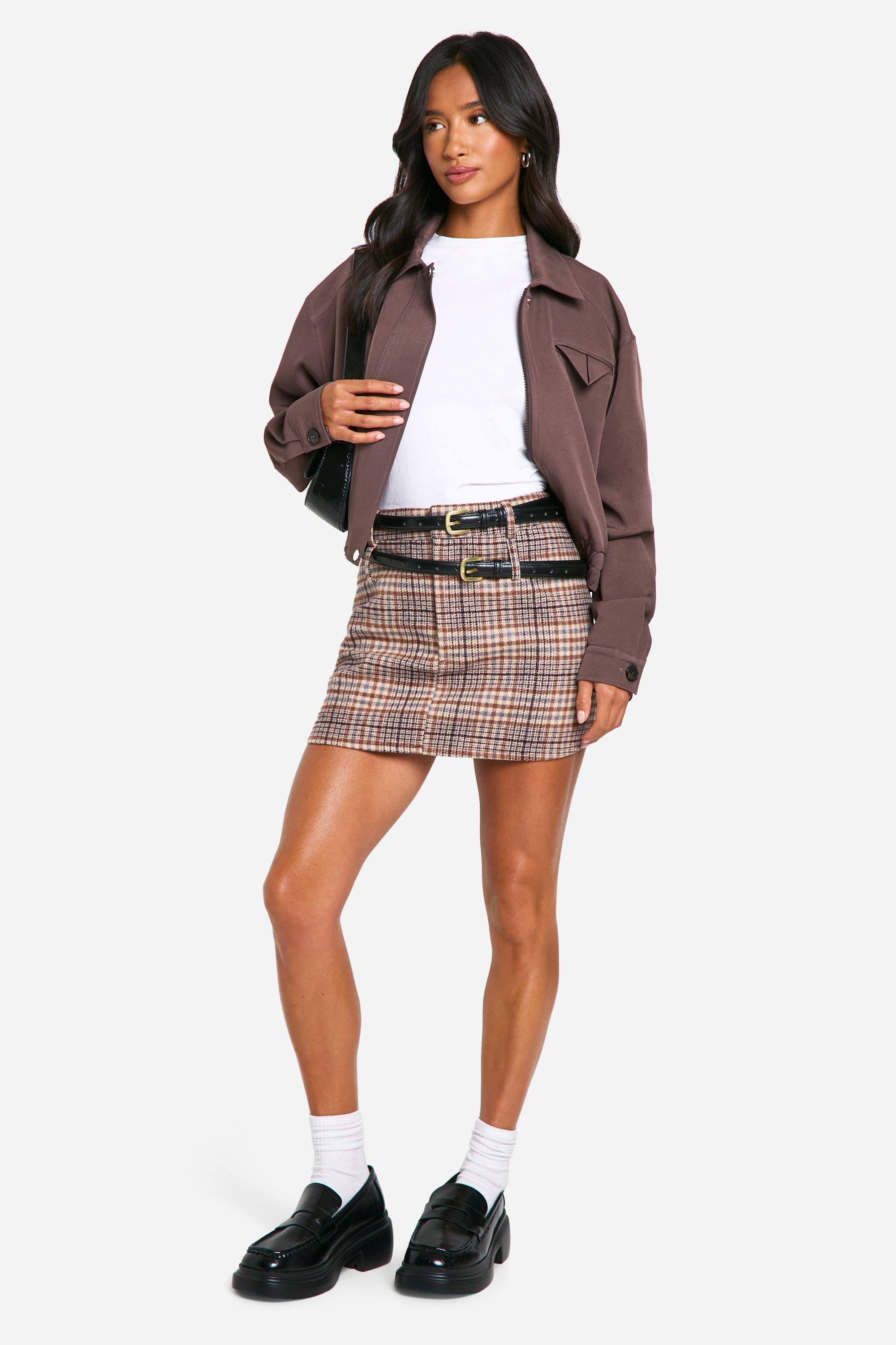 Flannel Skirts for Women Lyst