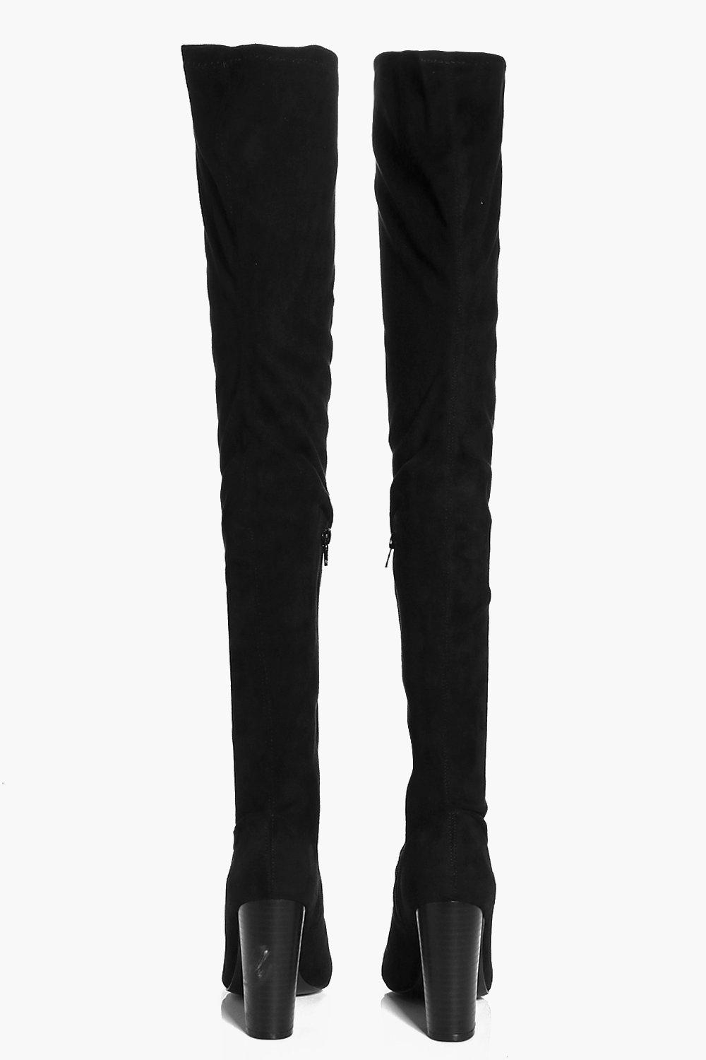 boohoo black high heels