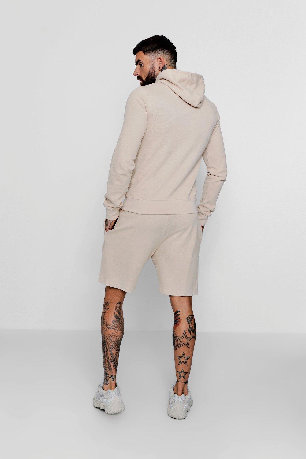 Pique oth hoodie & short tracksuit Clearance