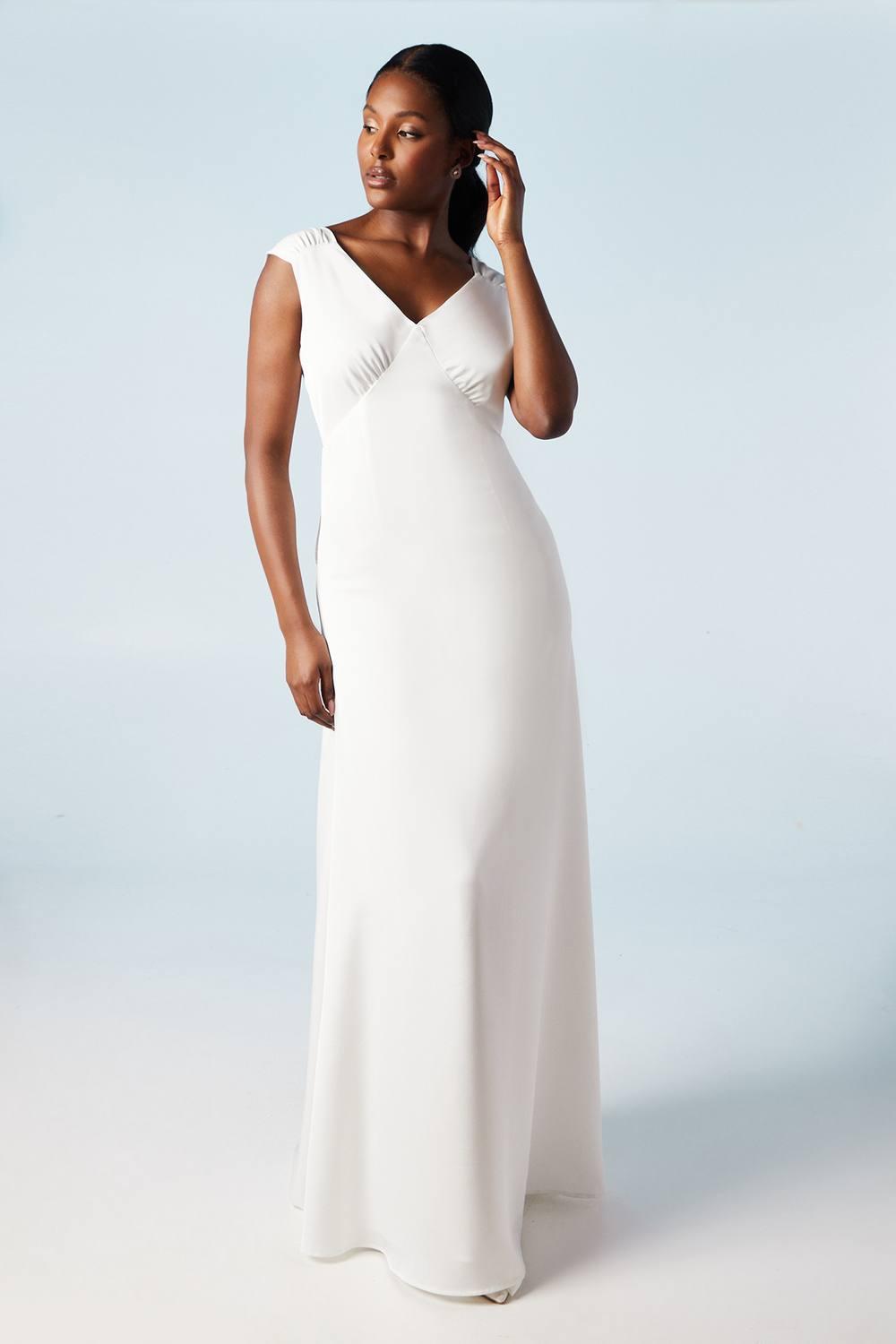 knee length short sleeve dress A-line Square Neckline Knee-Length Tulle Homecoming with Ruffles S7105H - Homecoming Dresses no zip main image 0