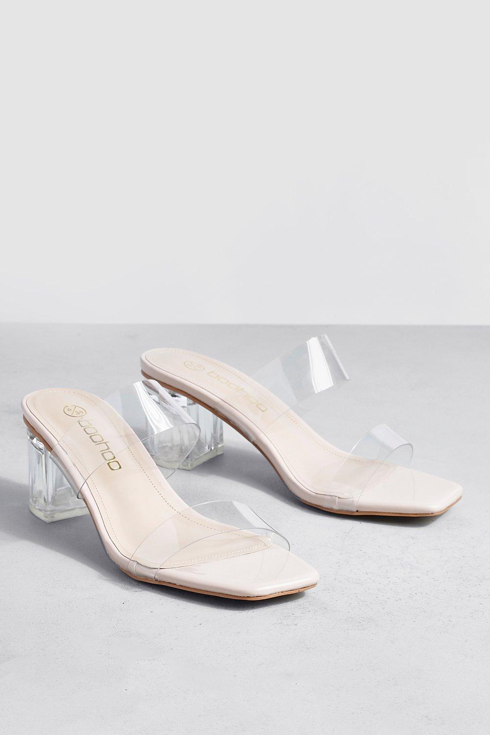 Boohoo clear deals heels