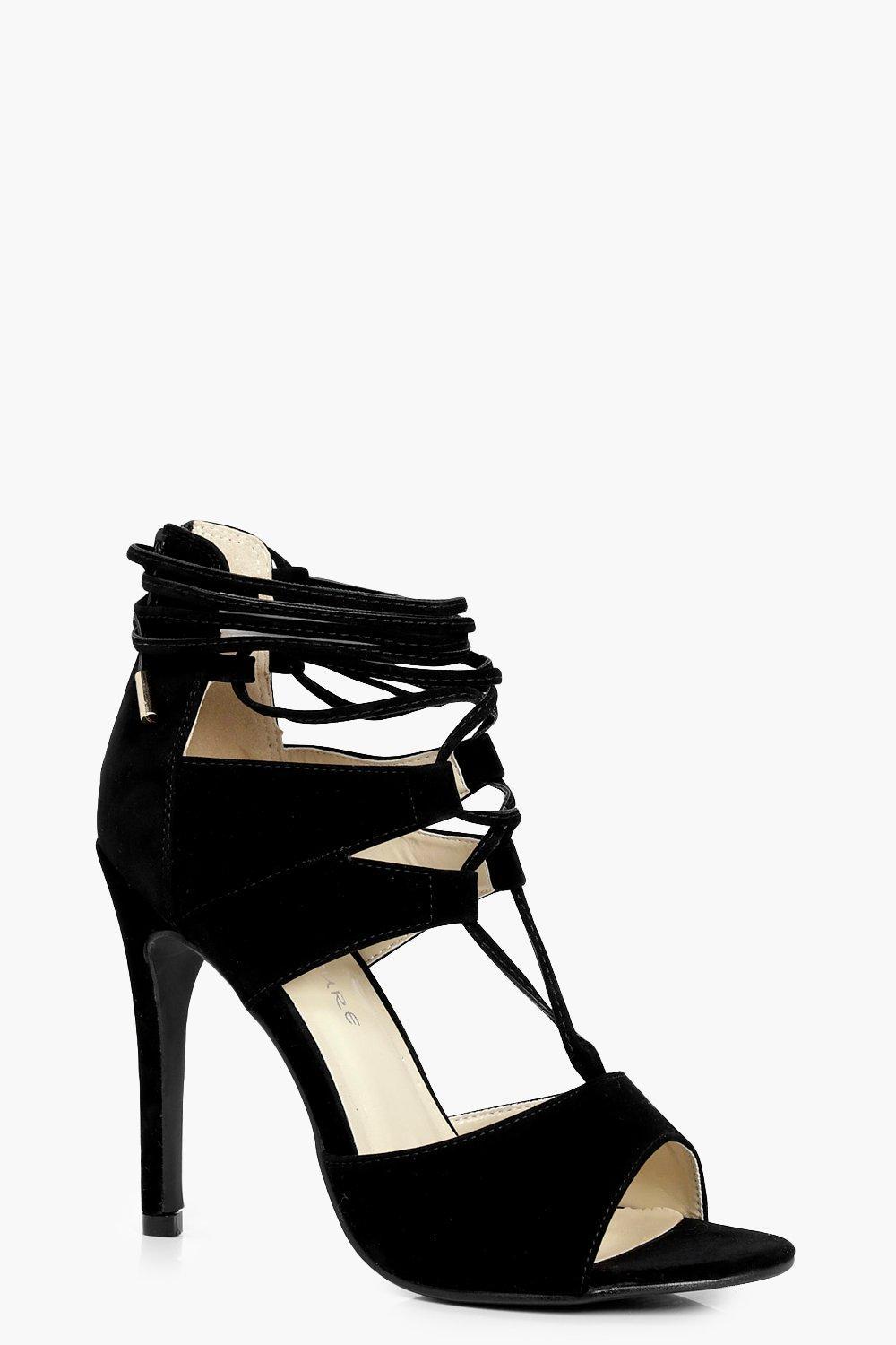 ghillie lace up heels