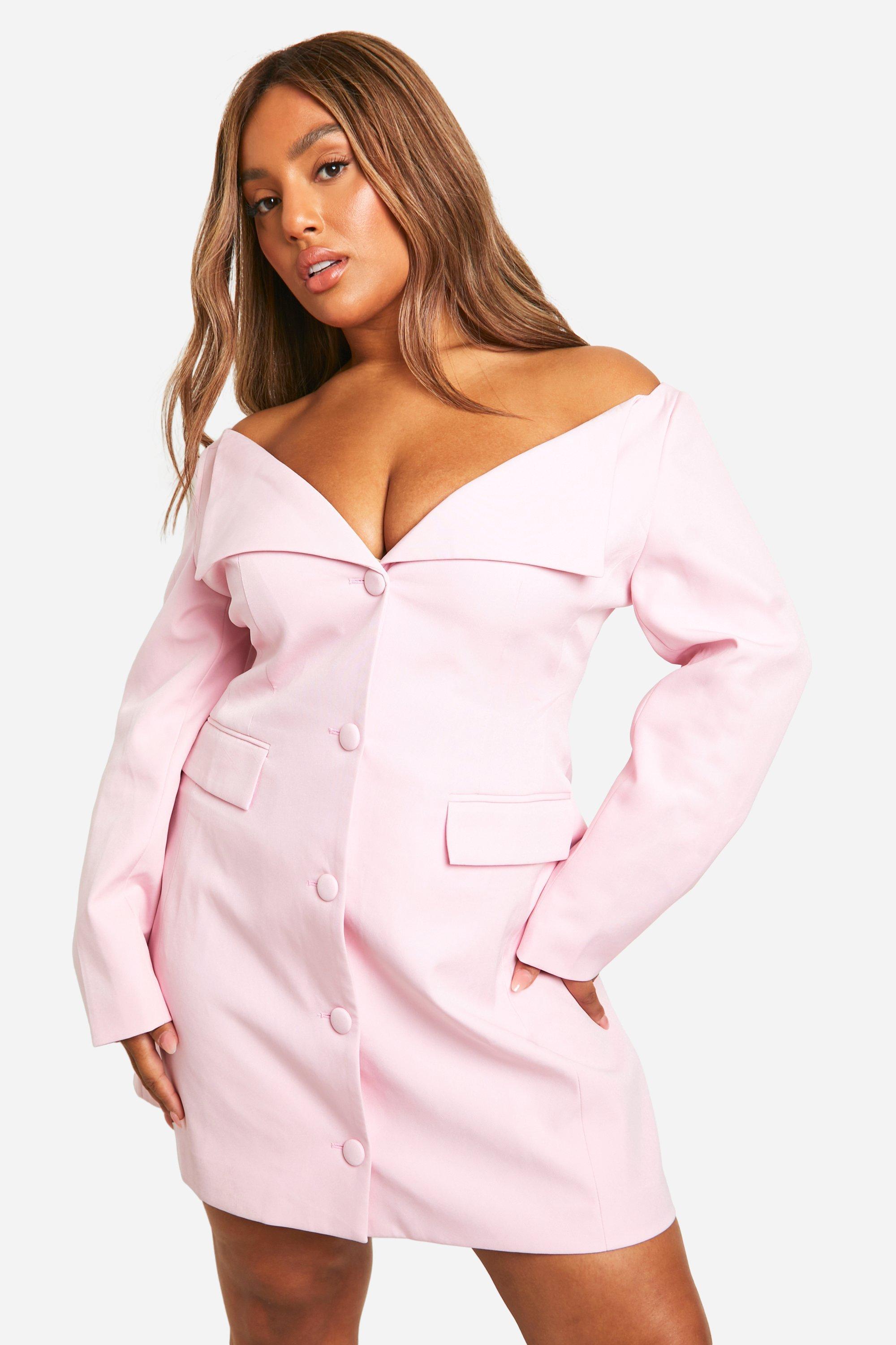 Bardot pink blazer hotsell