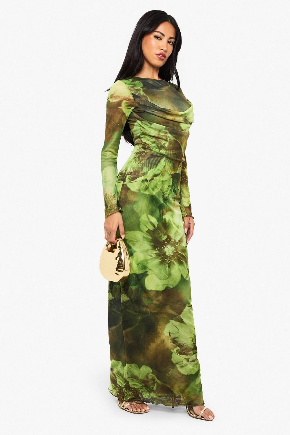 slim fit dress slacks Olive Calanthe Maxi Dress main image 0