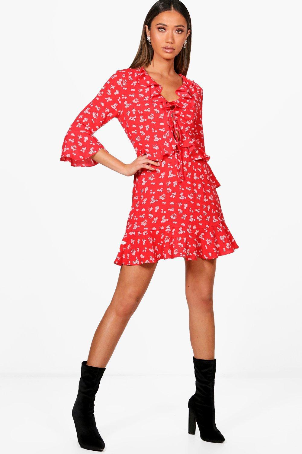 cut out tea dress