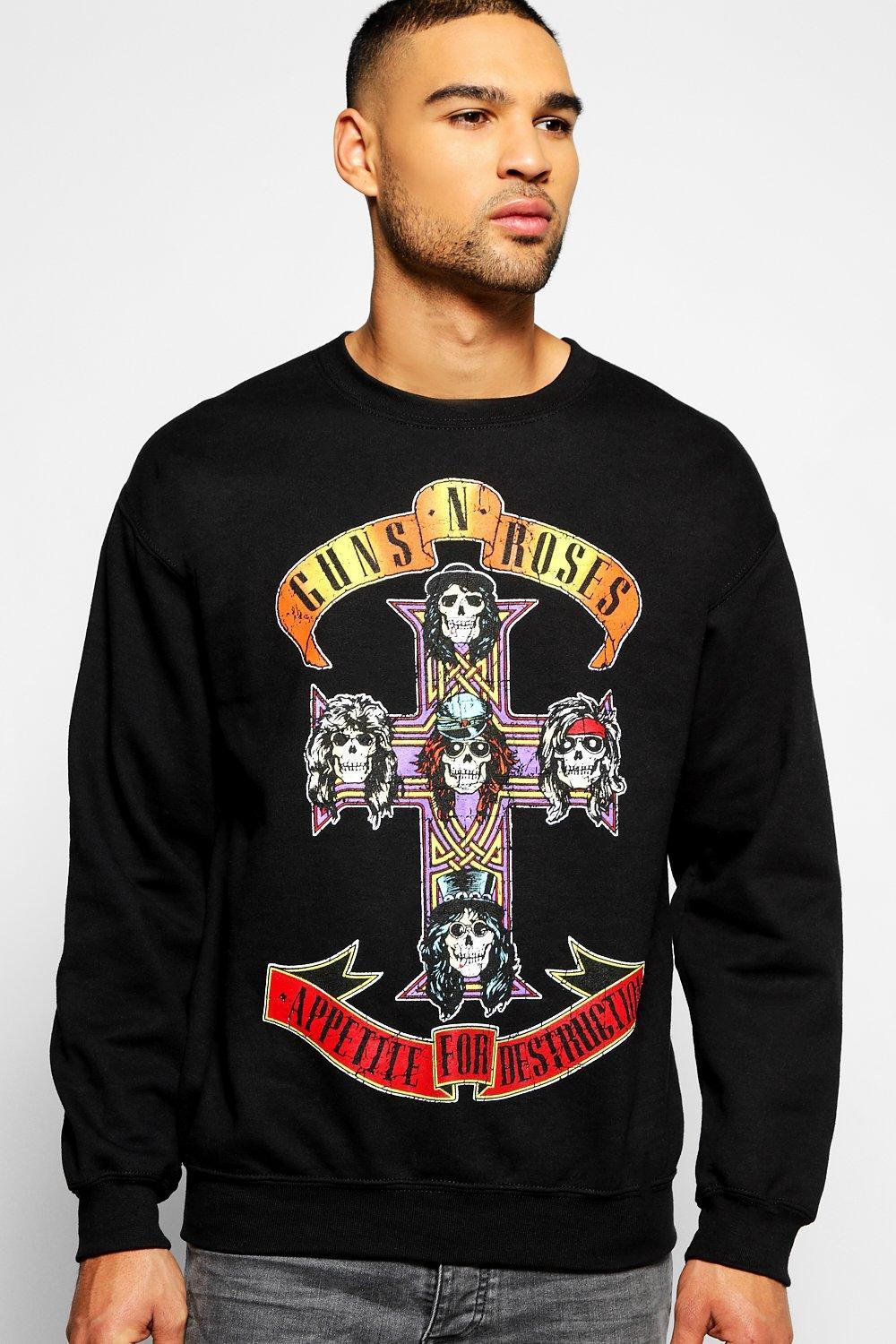 boohoo black sweatshirt