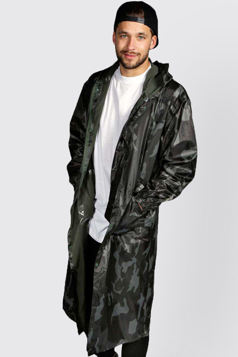 Mens longline waterproof jacket Clearance