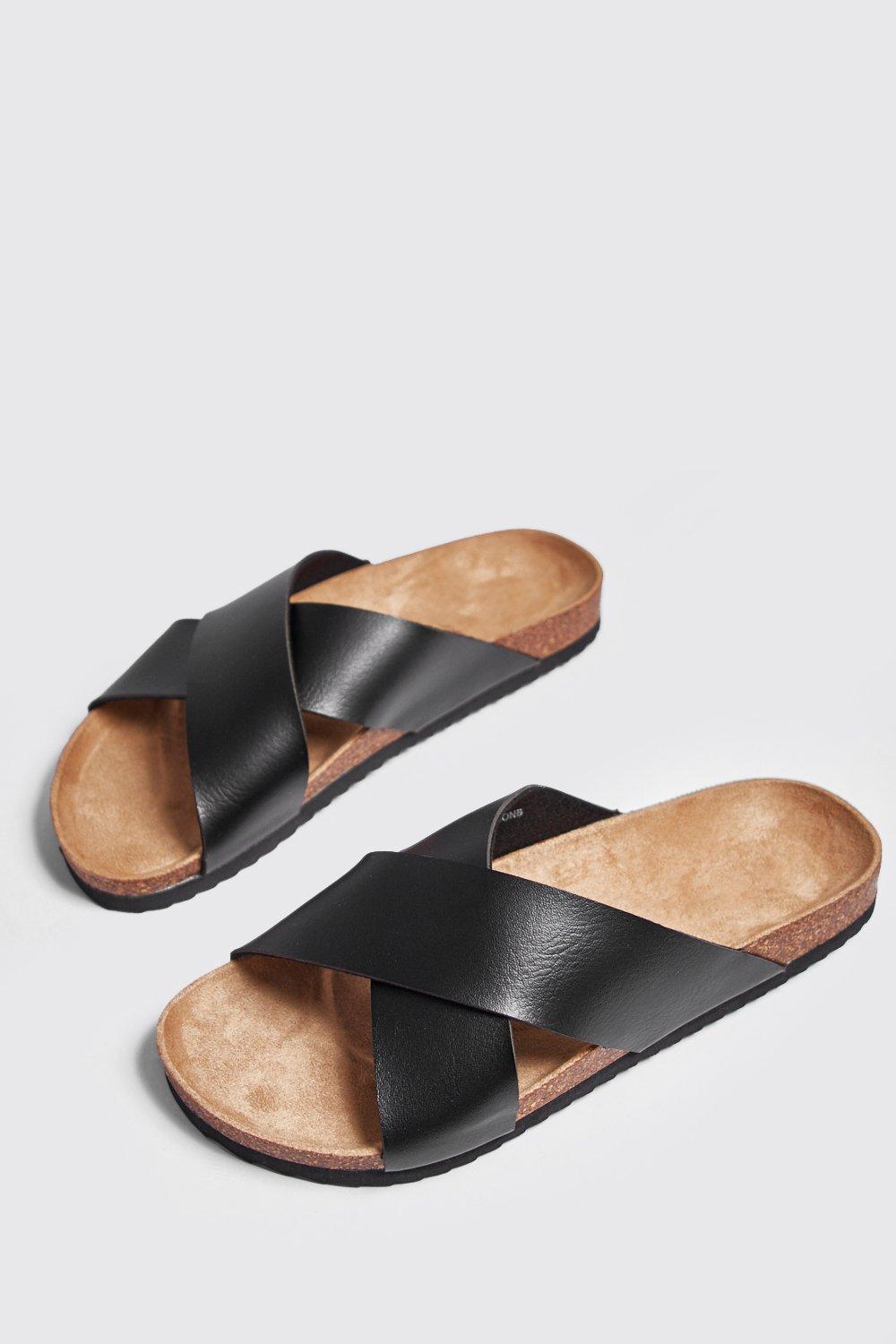 2 strap footbed sandals