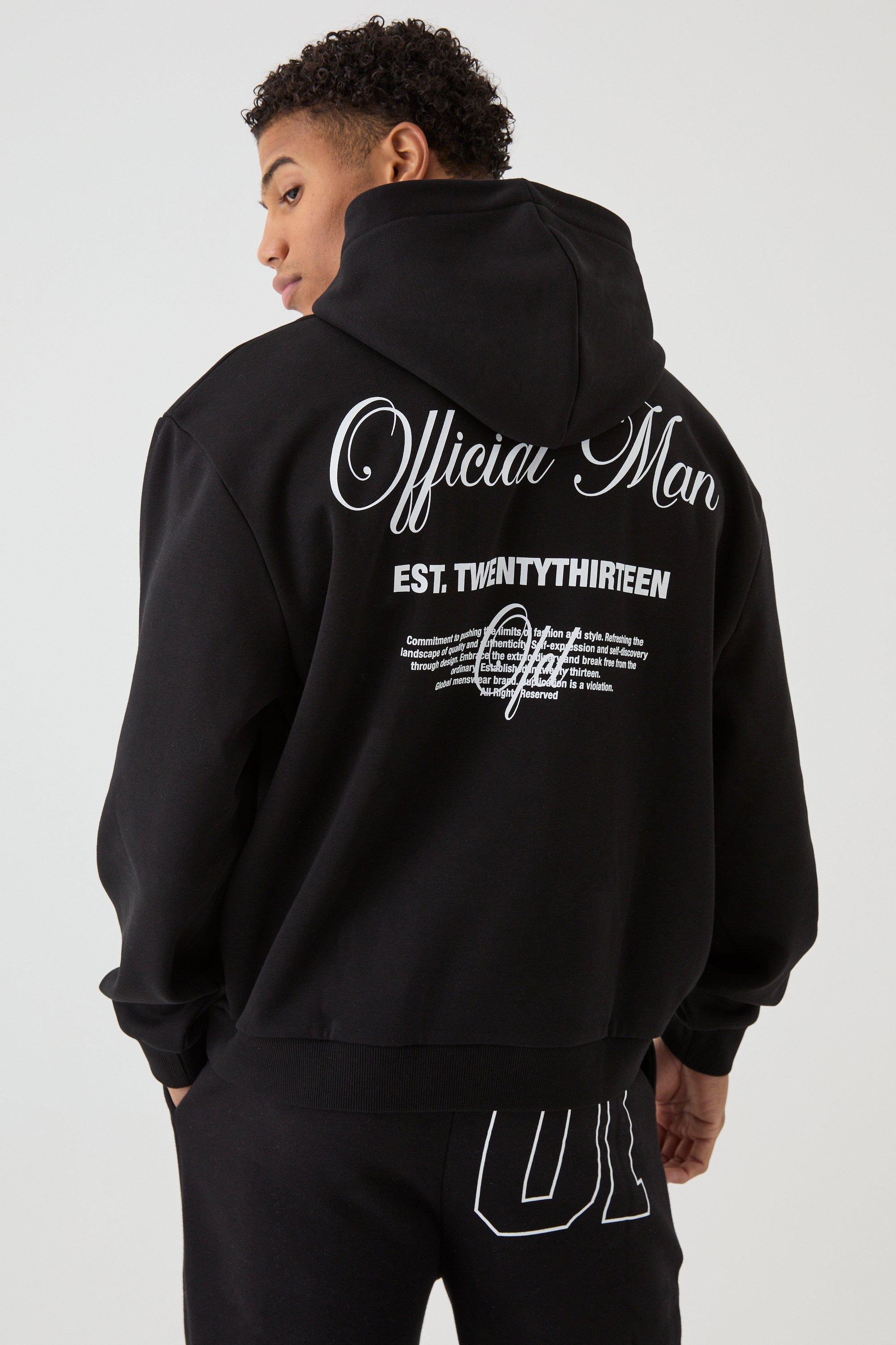 Official man hoodie hotsell