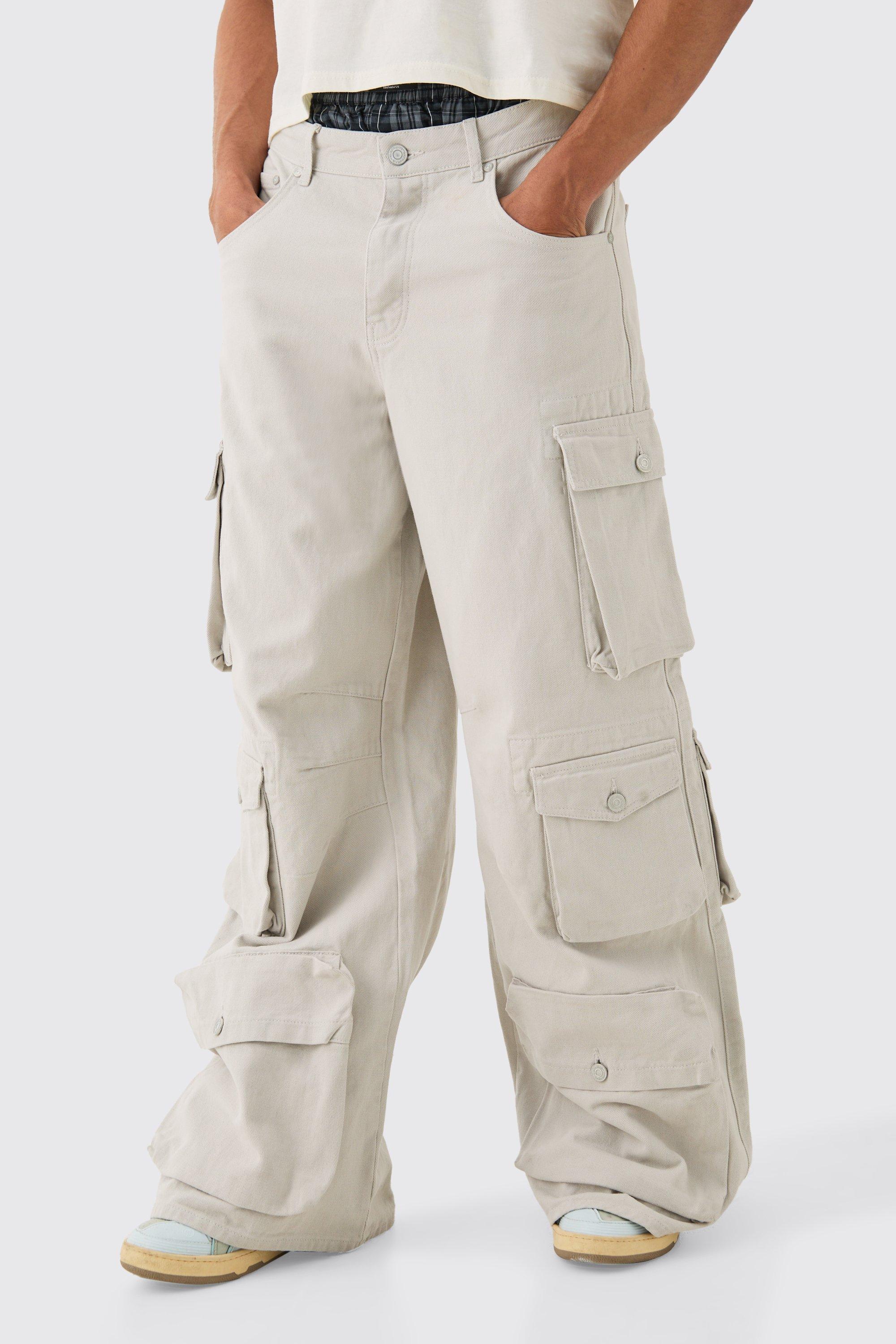 ボトムスその他 [MATINKIM]dirty washed heavy cargo pants in white MUSINSA公式 | MATIN KIM DIRTY WASHED HEAVY CARGO PANTS IN WHITE