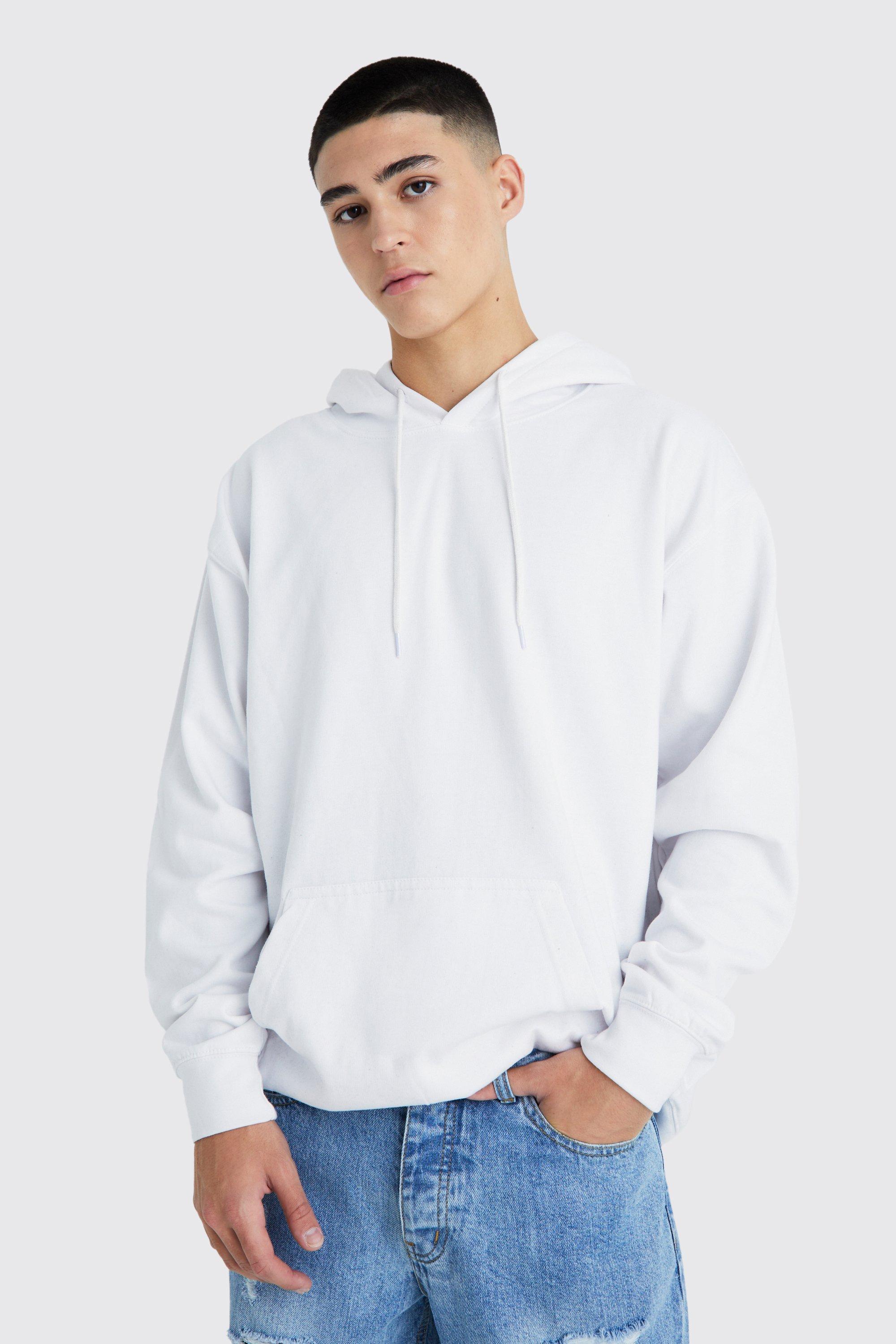 oversized bleach tie dye skull graphic hoodie