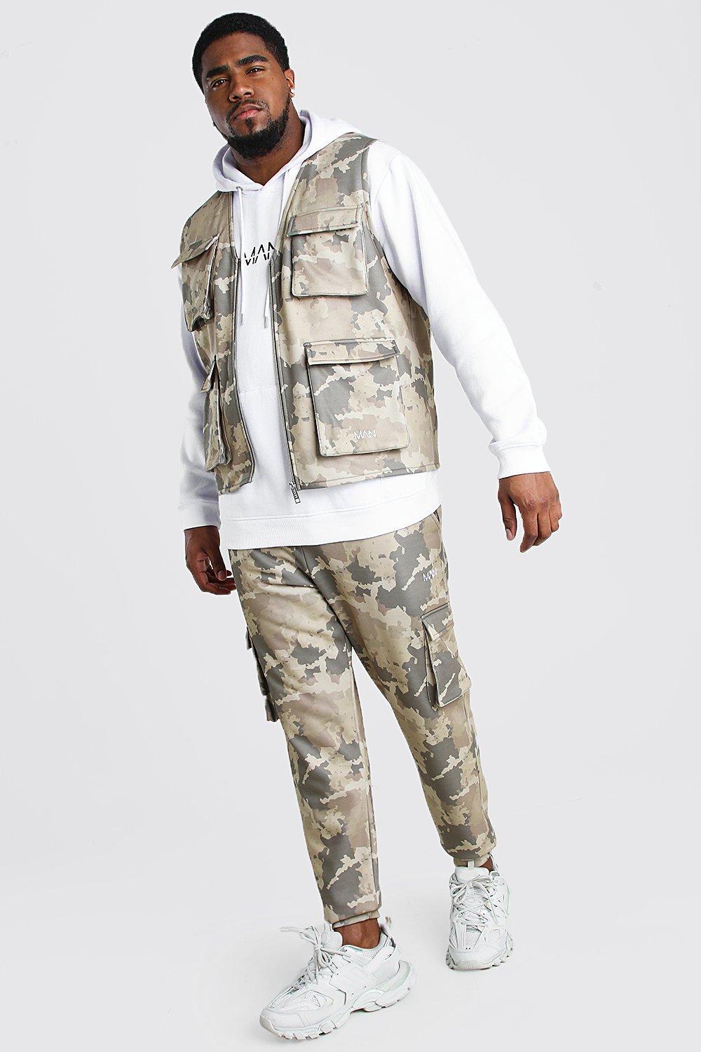 big and tall jogger sets