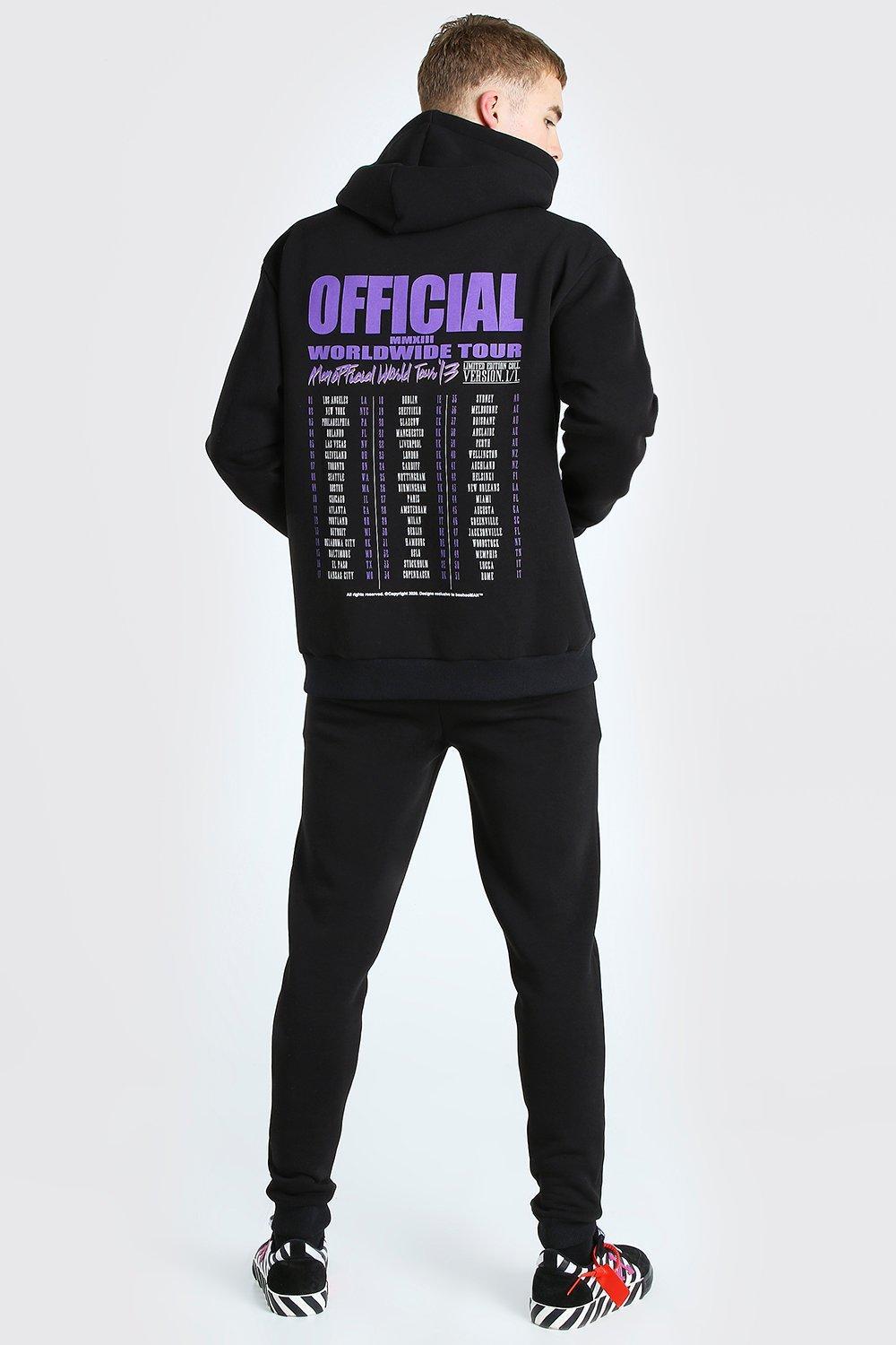 boohooman oversized tracksuit