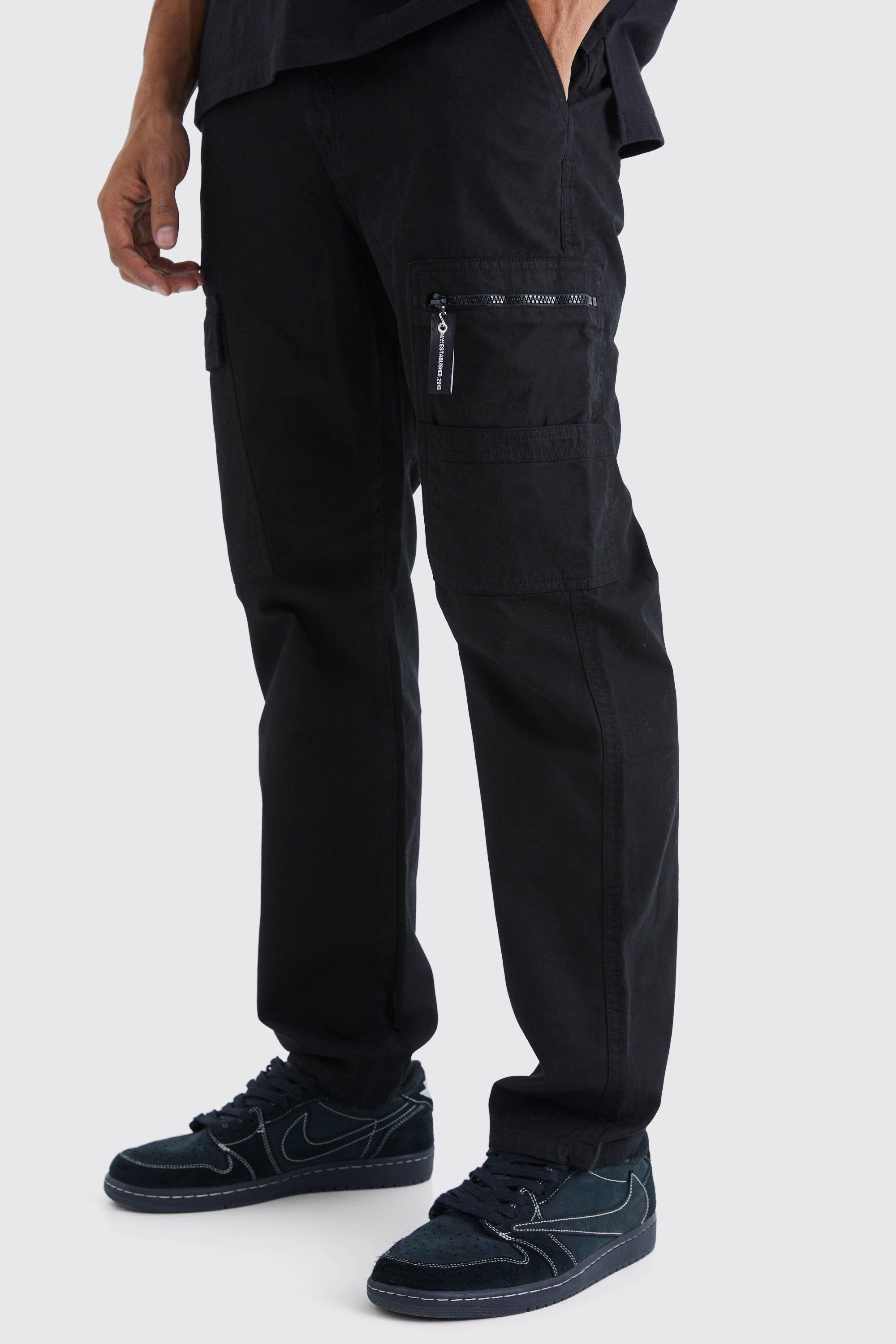 Branded cargo hot sale pants