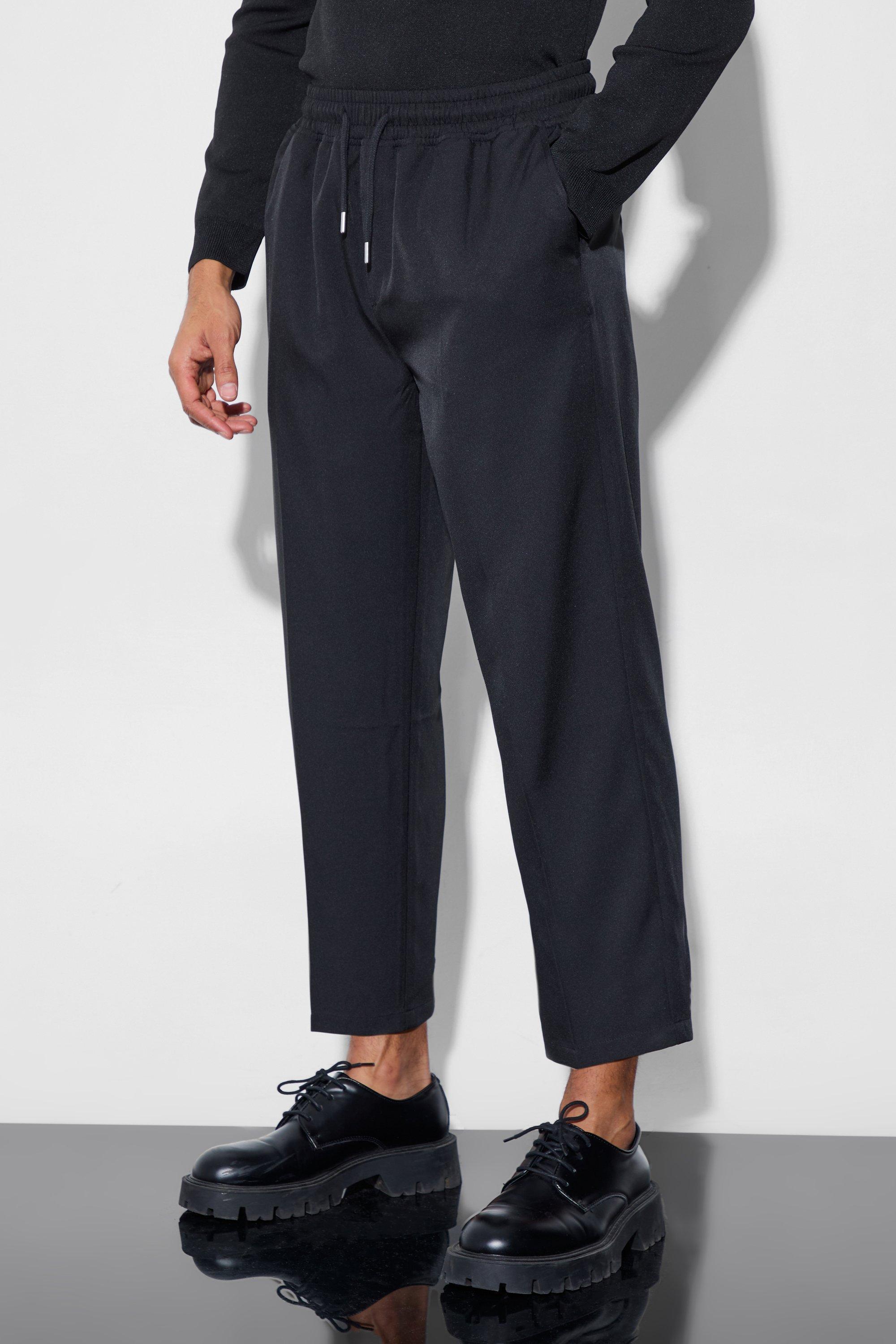 Mid Rise Tailored Slim Fit Pants