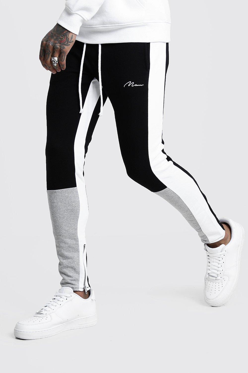 BoohooMAN Skinny Fit Man Colour Block 