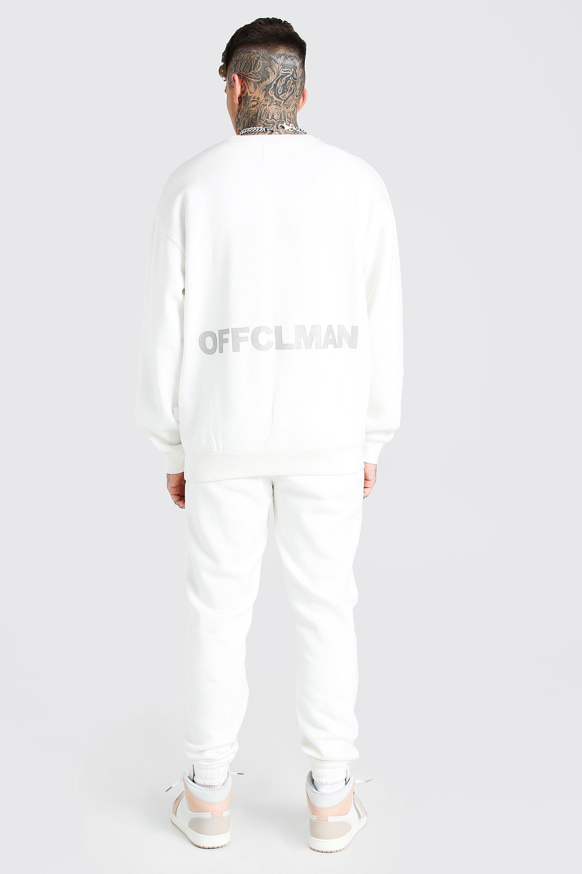 boohooman oversized tracksuit